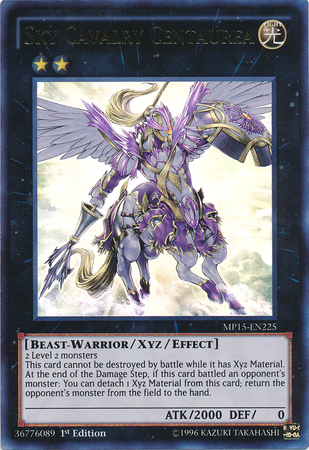 Sky Cavalry Centaurea [MP15-EN225] Ultra Rare | Galactic Gamez