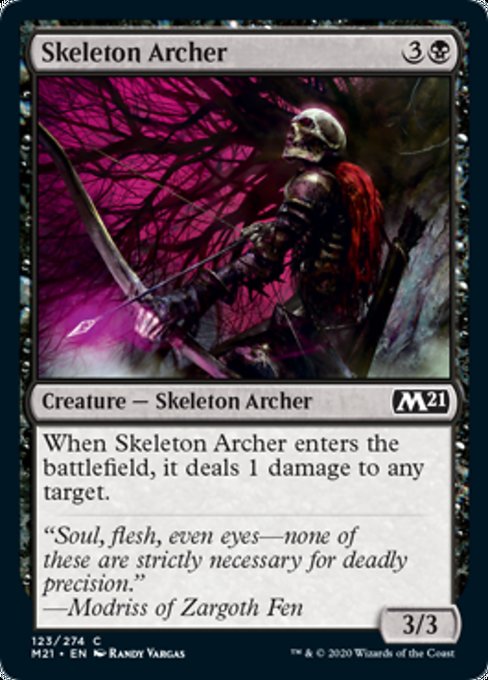 Skeleton Archer [Core Set 2021] | Galactic Gamez