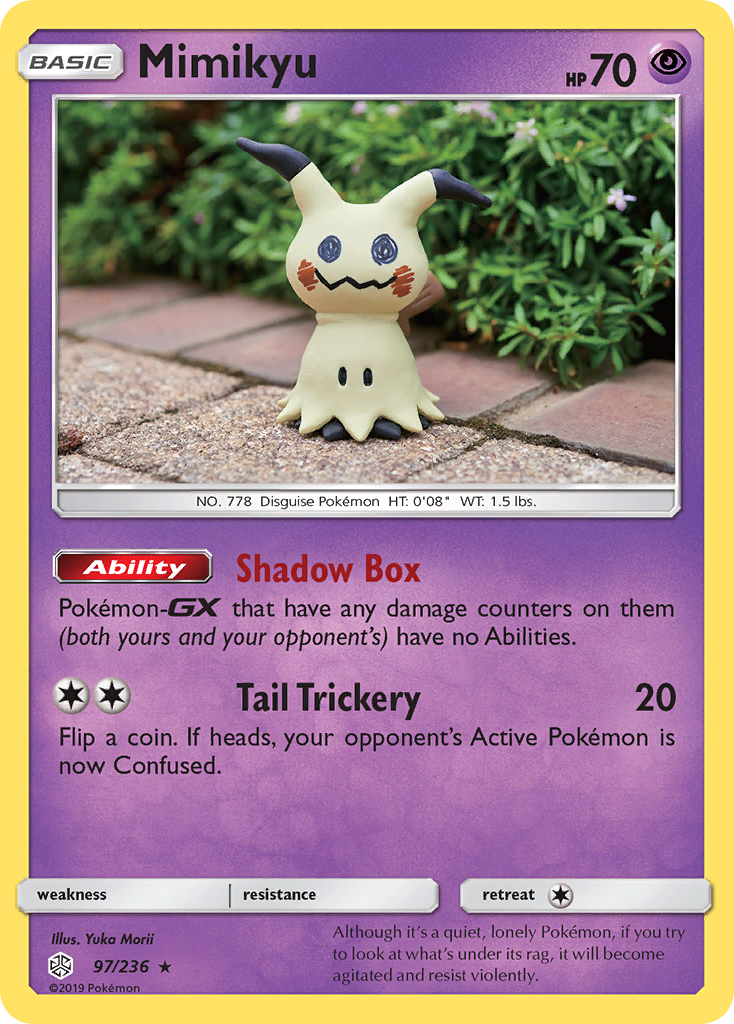 Mimikyu (97/236) [Sun & Moon: Cosmic Eclipse] | Galactic Gamez