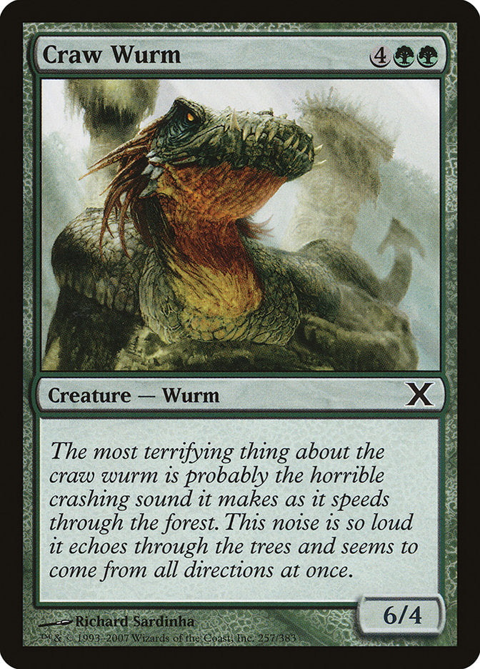 Craw Wurm [Tenth Edition] | Galactic Gamez