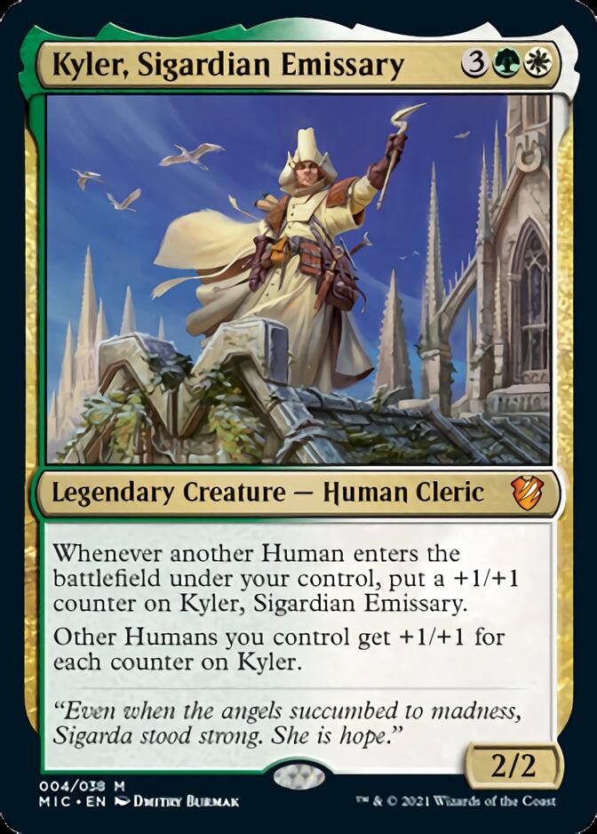 Kyler, Sigardian Emissary [Innistrad: Midnight Hunt Commander] | Galactic Gamez