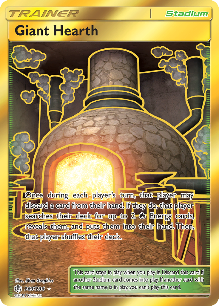 Giant Hearth (263/236) [Sun & Moon: Cosmic Eclipse] | Galactic Gamez