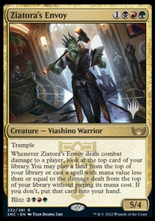 Ziatora's Envoy (Promo Pack) [Streets of New Capenna Promos] | Galactic Gamez