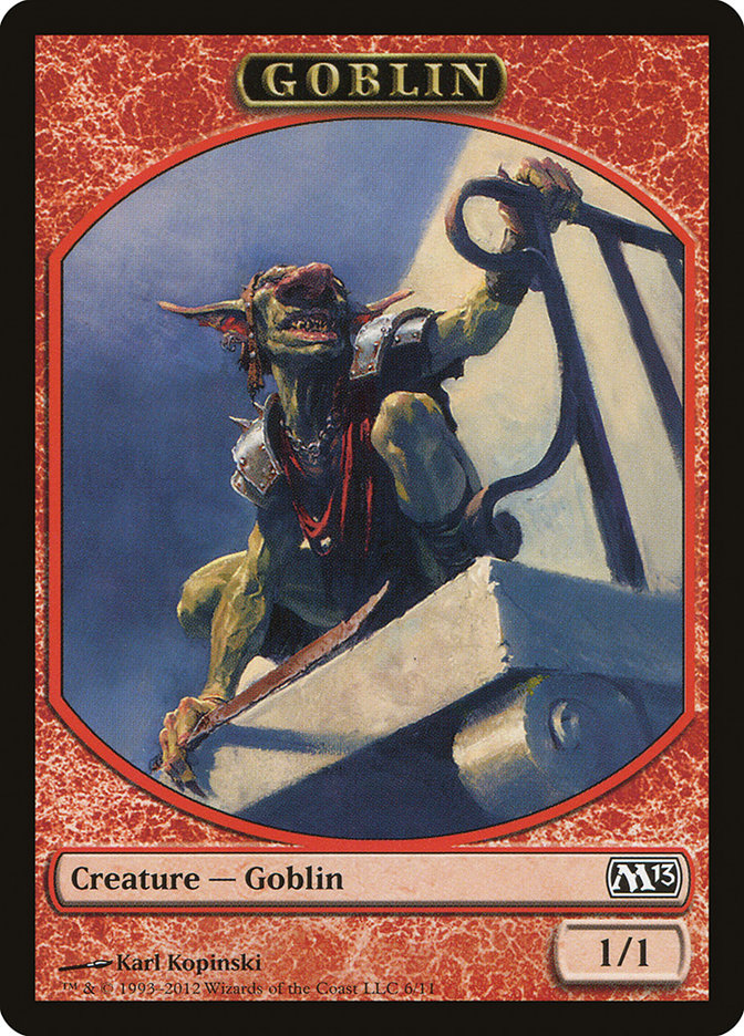 Goblin [Magic 2013 Tokens] | Galactic Gamez