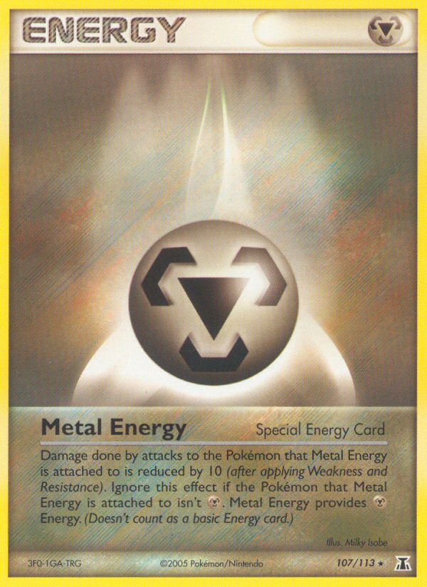 Metal Energy (107/113) [EX: Delta Species] | Galactic Gamez