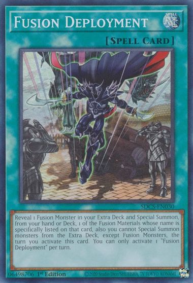 Fusion Deployment [SDCS-EN030] Super Rare | Galactic Gamez