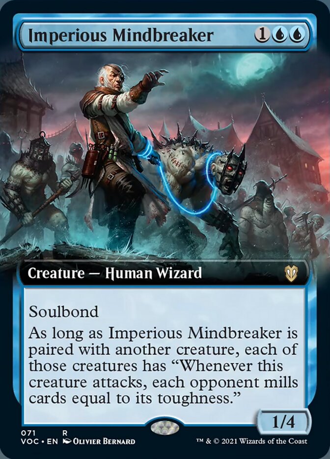 Imperious Mindbreaker (Extended) [Innistrad: Crimson Vow Commander] | Galactic Gamez