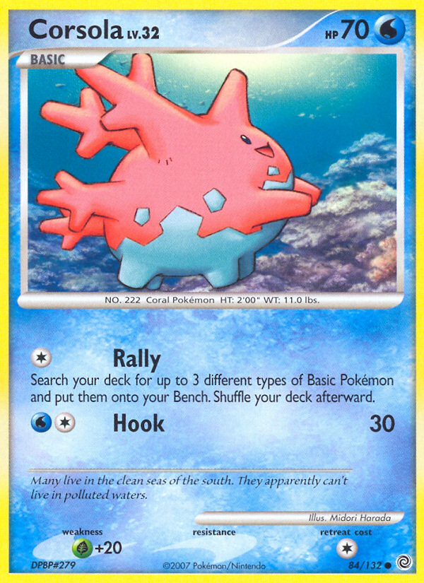 Corsola (84/132) [Diamond & Pearl: Secret Wonders] | Galactic Gamez