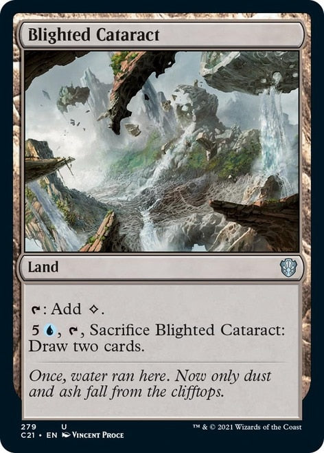 Blighted Cataract [Commander 2021] | Galactic Gamez