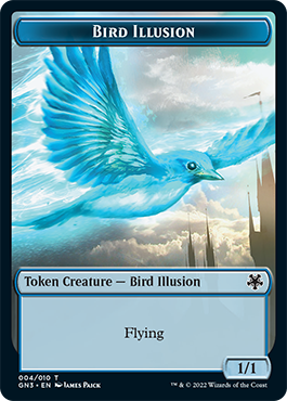 Bird Illusion // Demon Double-Sided Token [Game Night: Free-for-All Tokens] | Galactic Gamez