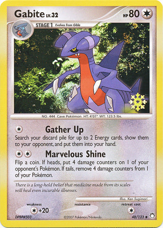 Gabite (48/123) [Countdown Calendar Promos] | Galactic Gamez