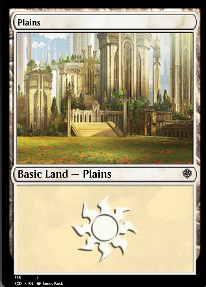 Plains (335) [Starter Commander Decks] | Galactic Gamez