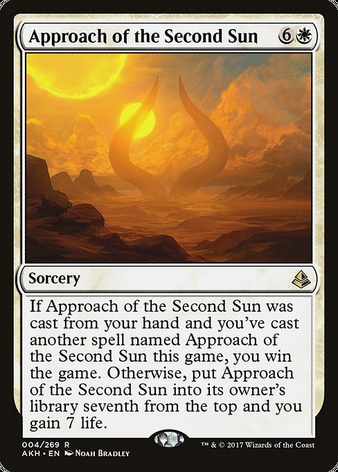 Approach of the Second Sun [Amonkhet] | Galactic Gamez