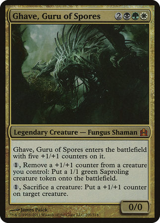 Ghave, Guru of Spores (Oversized) [Commander 2011 Oversized] | Galactic Gamez