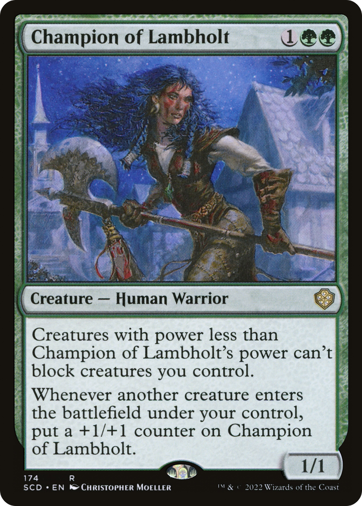 Champion of Lambholt [Starter Commander Decks] | Galactic Gamez