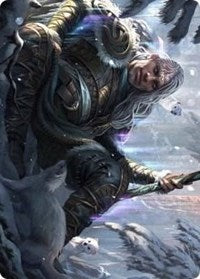 Jorn, God of Winter Art Card [Kaldheim: Art Series] | Galactic Gamez