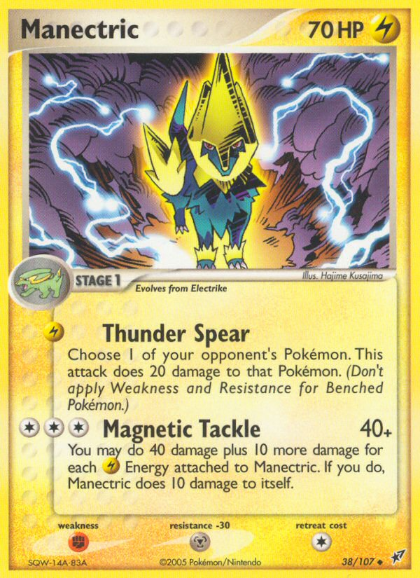 Manectric (38/107) [EX: Deoxys] | Galactic Gamez