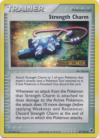 Strength Charm (81/101) (Stamped) [EX: Dragon Frontiers] | Galactic Gamez