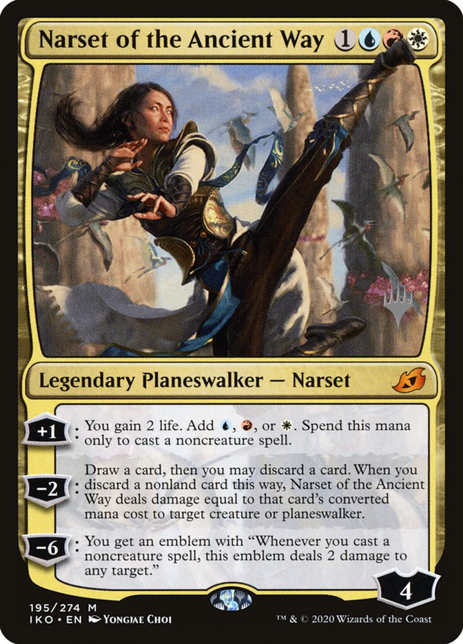 Narset of the Ancient Way (Promo Pack) [Ikoria: Lair of Behemoths Promos] | Galactic Gamez