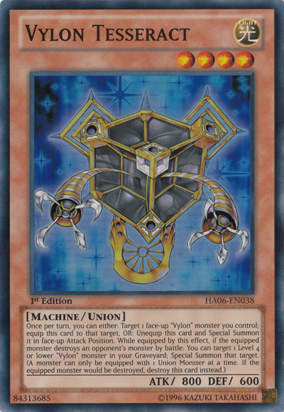 Vylon Tesseract [HA06-EN038] Super Rare | Galactic Gamez