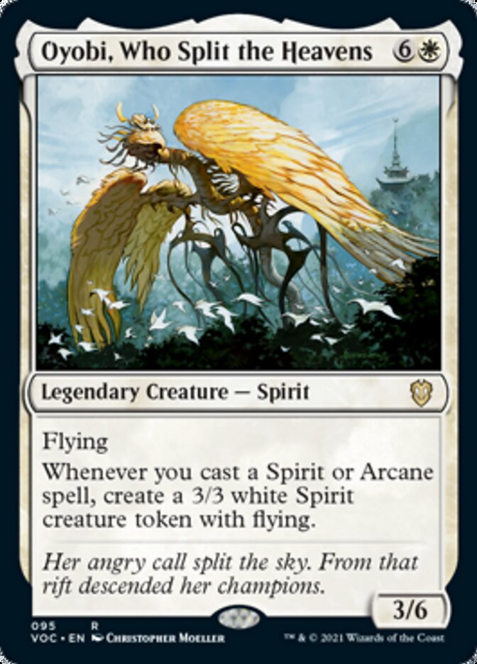 Oyobi, Who Split the Heavens [Innistrad: Crimson Vow Commander] | Galactic Gamez