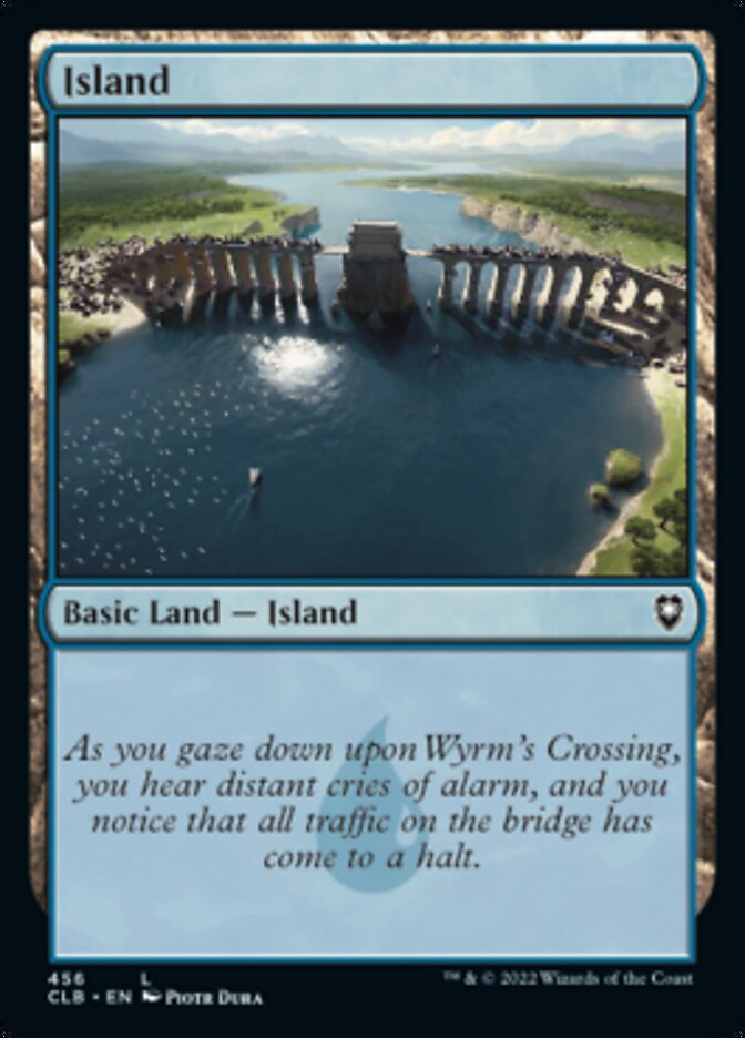 Island (456) [Commander Legends: Battle for Baldur's Gate] | Galactic Gamez