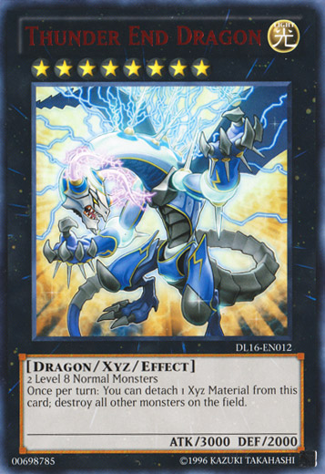 Thunder End Dragon (Red) [DL16-EN012] Rare | Galactic Gamez