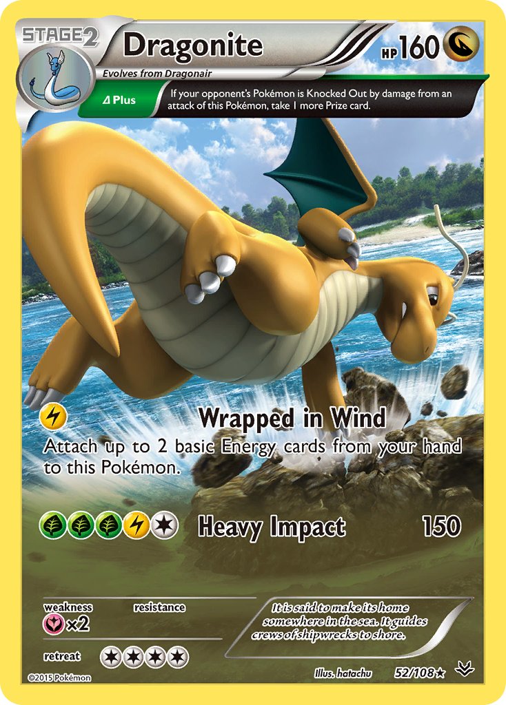 Dragonite (52/108) (Theme Deck Exclusive) [XY: Roaring Skies] | Galactic Gamez