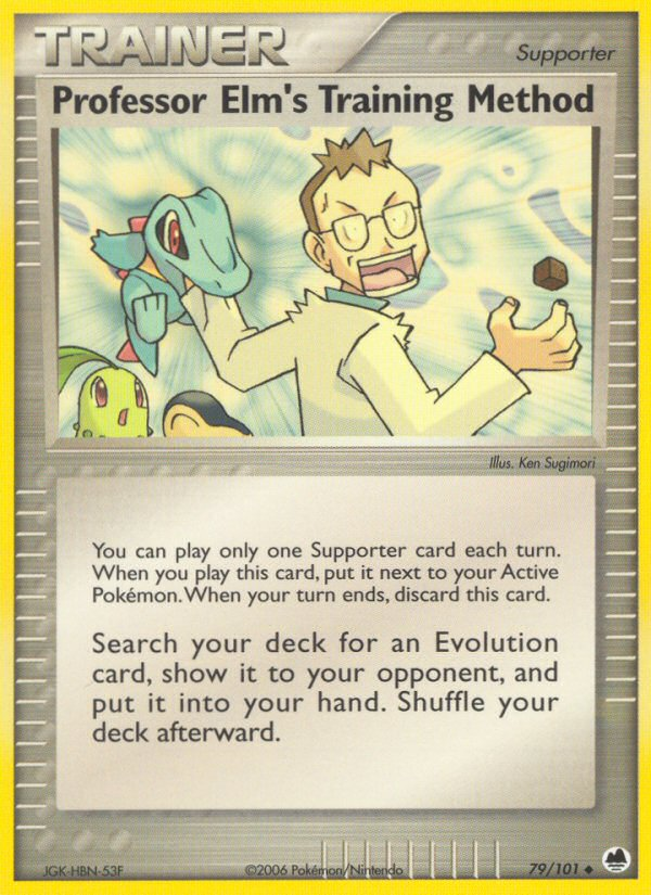 Professor Elm's Training Method (79/101) [EX: Dragon Frontiers] | Galactic Gamez