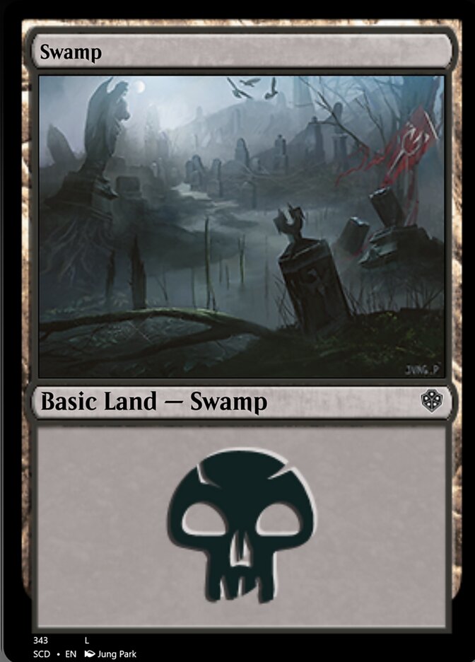 Swamp (343) [Starter Commander Decks] | Galactic Gamez