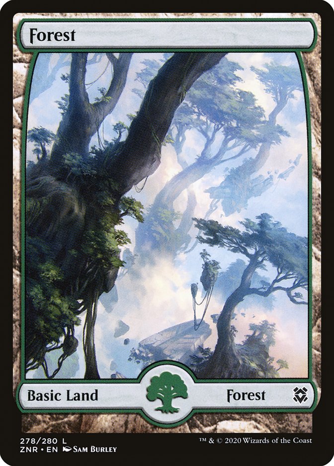 Forest (278) [Zendikar Rising] | Galactic Gamez