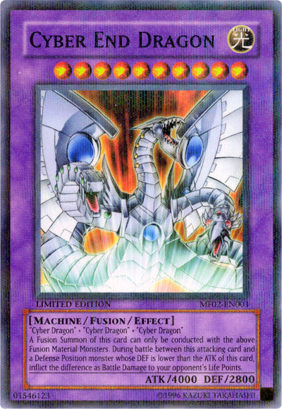 Cyber End Dragon [MF02-EN003] Parallel Rare | Galactic Gamez