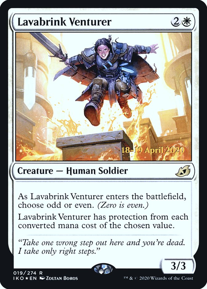 Lavabrink Venturer  [Ikoria: Lair of Behemoths Prerelease Promos] | Galactic Gamez