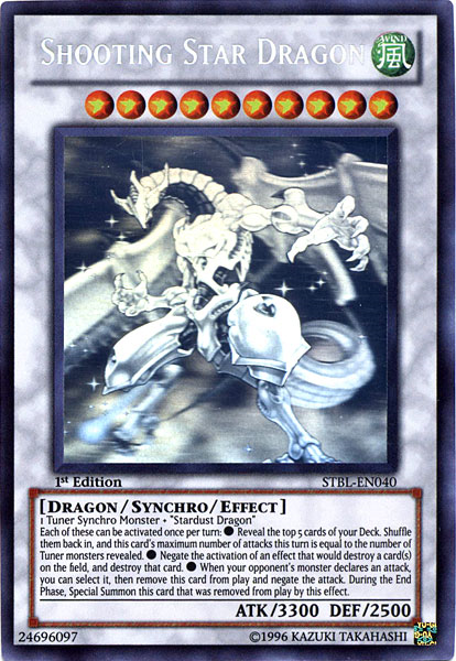 Shooting Star Dragon [STBL-EN040] Ultimate Rare | Galactic Gamez