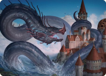 Tolarian Terror Art Card [Dominaria United Art Series] | Galactic Gamez