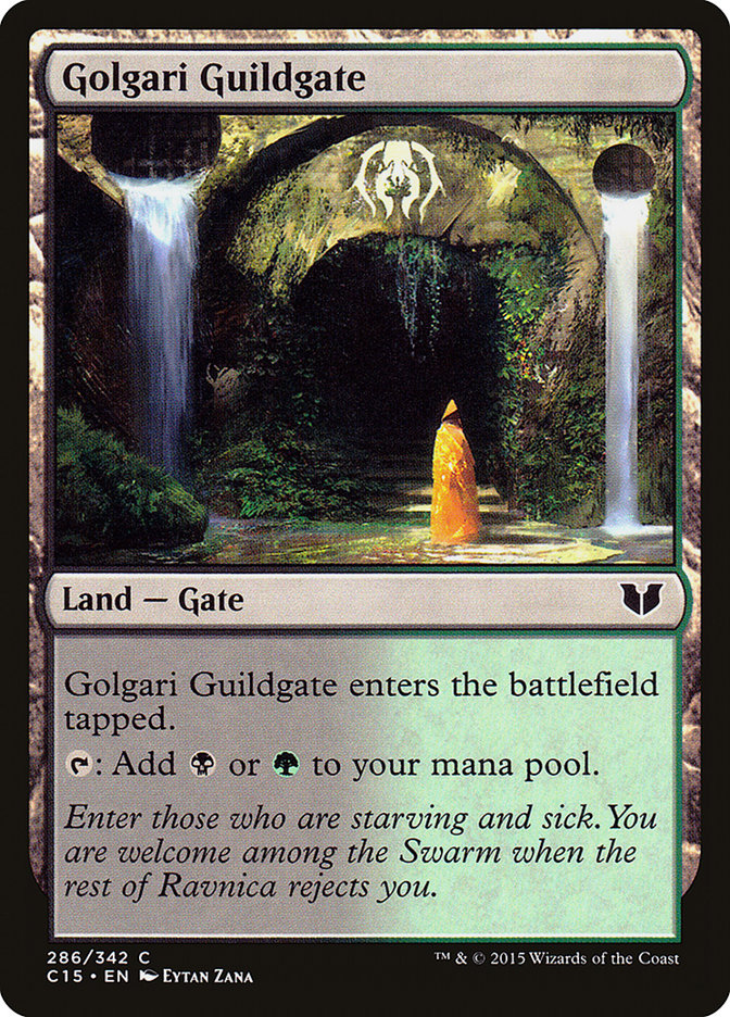 Golgari Guildgate [Commander 2015] | Galactic Gamez