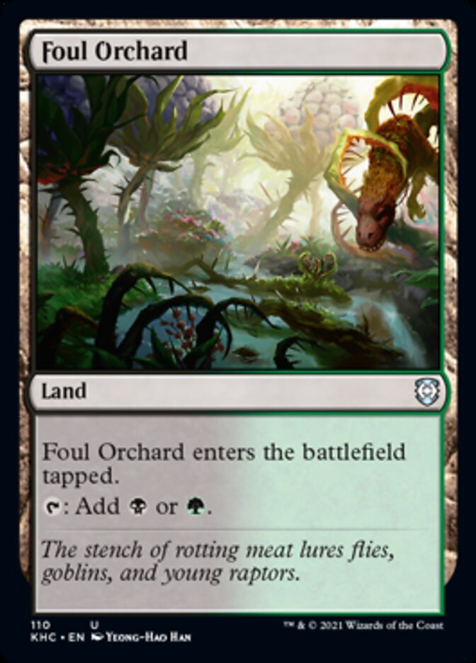 Foul Orchard [Kaldheim Commander] | Galactic Gamez