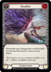 Steadfast (Red) [EVR033] (Everfest)  1st Edition Rainbow Foil | Galactic Gamez