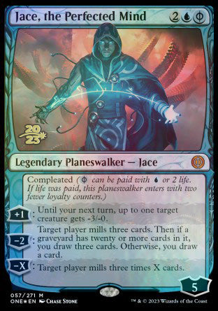 Jace, the Perfected Mind [Phyrexia: All Will Be One Prerelease Promos] | Galactic Gamez