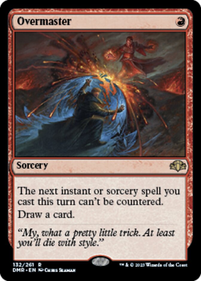 Overmaster [Dominaria Remastered] | Galactic Gamez