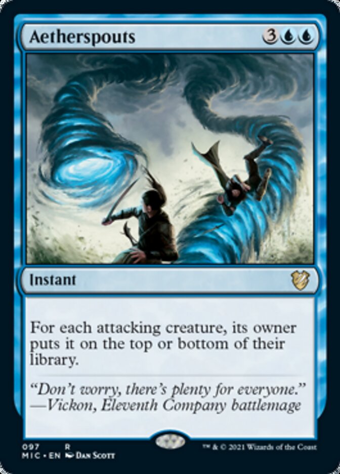 Aetherspouts [Innistrad: Midnight Hunt Commander] | Galactic Gamez