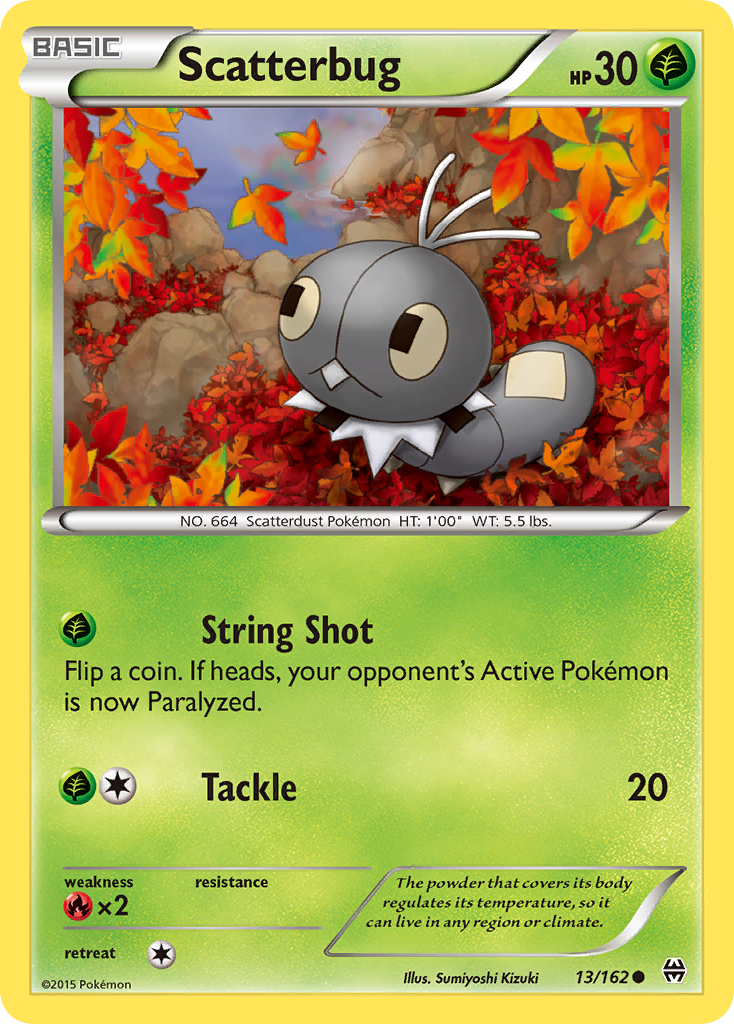 Scatterbug (13/162) [XY: BREAKthrough] | Galactic Gamez