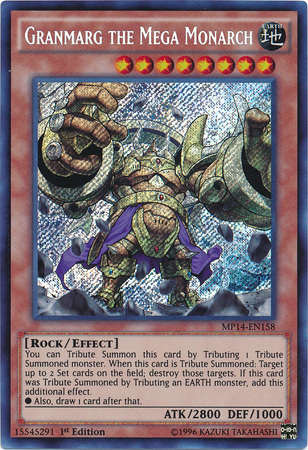 Granmarg the Mega Monarch [MP14-EN158] Secret Rare | Galactic Gamez