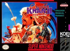 Genghis Khan II Clan of the Gray Wolf - Super Nintendo | Galactic Gamez