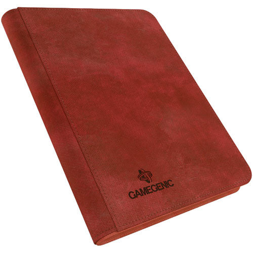 Copy of Gamegenic 8-Pocket zip up binder (red) | Galactic Gamez
