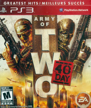 Army of Two: The 40th Day [Greatest Hits] - Playstation 3 | Galactic Gamez