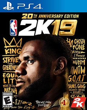 NBA 2K19 20th Anniversary Edition - Playstation 4 | Galactic Gamez