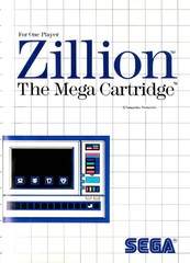 Zillion - Sega Master System | Galactic Gamez
