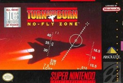 Turn and Burn No Fly Zone - Super Nintendo | Galactic Gamez