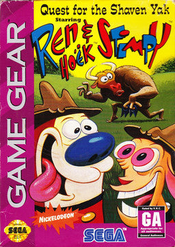 Ren and Stimpy Quest for the Shaven Yak - Sega Game Gear | Galactic Gamez